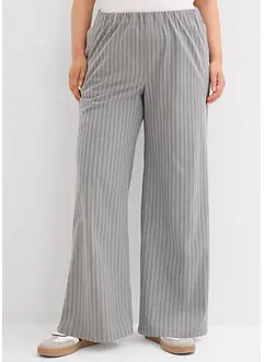 Pantalon taille extensible à jambes larges, bonprix