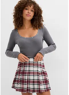 Rippshirt aus reiner Bio-Baumwolle, bonprix