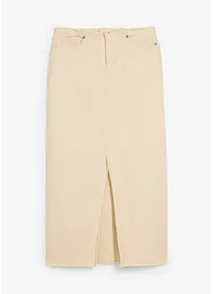 Twill-Rock mit Fransen, bonprix