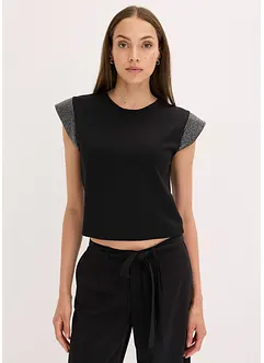 T-shirt à épaulettes, bonprix