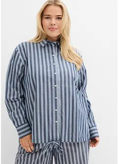Chemisier oversize 100 % coton, bonprix