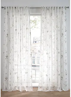 Voilage à imprimé floral (1 pce), bonprix