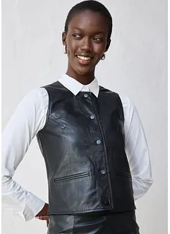 Weste aus Lammnappa, bonprix