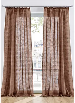 Voilage texturé, différentes tailles (1 pce), bonprix