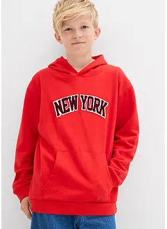 Sweat à capuche 100% coton, bonprix