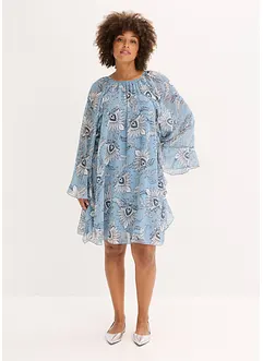 Robe-tunique en mousseline texturée, bonprix