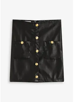 Minirock in Lederoptik, bonprix