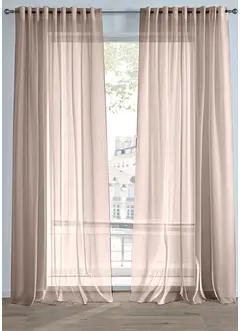 Voilage en batiste finement texturé (1 pce), bonprix