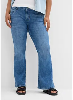 Jean flare taille mi-haute, bonprix