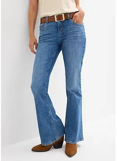 Jean flare taille mi-haute, bonprix