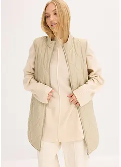 Gilet matelassé sans manches, ultra-léger, bonprix