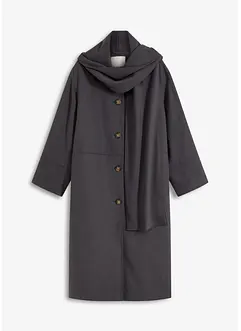 Oversize-Mantel mit zwei dezenten Nahttaschen, bonprix