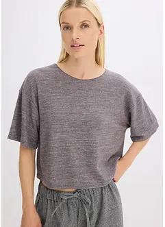 T-shirt court et boxy, bonprix