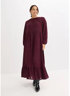 Robe longue en mousseline, bonprix