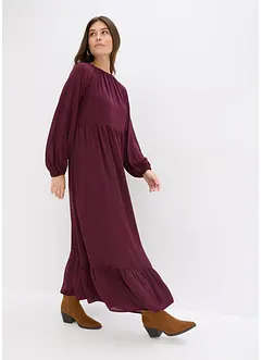Robe longue en mousseline, bonprix
