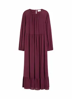 Robe longue en mousseline, bonprix