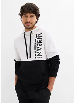 Sweat à capuche, Slim, bonprix