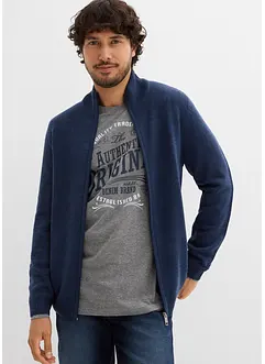 Gilet zippé en fine maille, bonprix