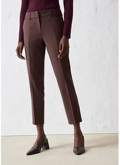 Pantalon étroit en laine mélangée, bonprix