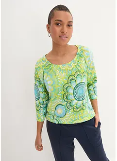 Shirt, 3/4-Arm aus reiner Bio-Baumwolle, bonprix