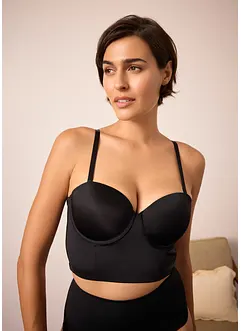 Soutien-gorge à coques multi-positions en polyamide brillant, bonprix