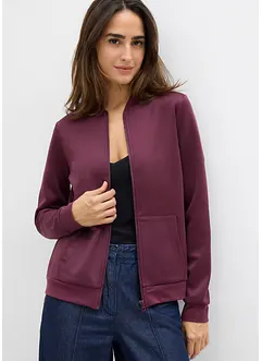 Sweat zippé en néoprène, bonprix