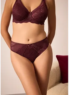 Slip Maxi avec dentelle, bonprix