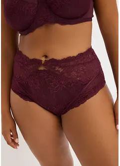 Culotte taille haute en dentelle, bonprix
