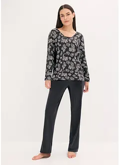 Pyjama aus reiner Baumwolle, bonprix