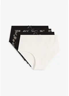 Lot de 4 culottes Maxi coton, bonprix