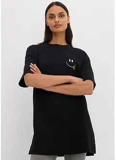 Oversize-Longshirt aus reiner Bio-Baumwolle, bonprix