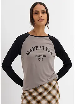Langarmshirt aus Jersey, bonprix