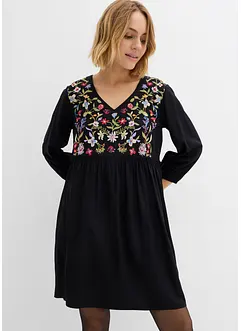 Tunika-Kleid aus fließender Viskose, bonprix