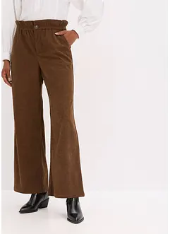 Cordhose mit weitem Bein, bonprix