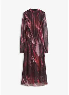 Midikleid aus softem Mesh, bonprix