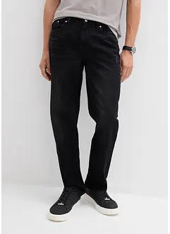 Regular Fit Jeans aus reiner Baumwolle mit Komfortbund, Straight, bonprix