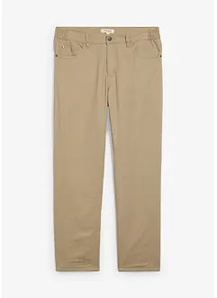 Pantalon thermique, droit et décontracté, taille élastiquée, bonprix