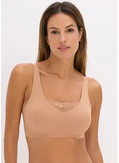 Soutien-gorge brassière rembourré découpe laser Feel Comfort, bonprix
