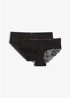 (2er Pack) Hipster aus edler Spitze, bonprix