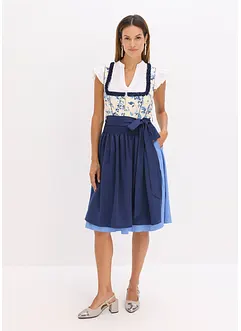 Dirndl mit bestickter Schürze (2-tlg.Set), bonprix