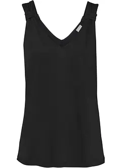 Jersey-Top aus reiner Viskose, bonprix
