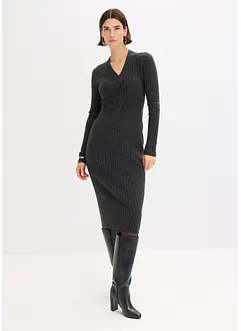 Strickkleid mit Wollanteil, bonprix