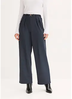 Pantalon en jersey à taille élastiquée, bonprix