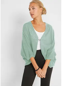 Gilet en fine maille 100% coton, bonprix