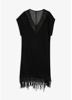 Transparentes Strandkleid aus Viskose, bonprix