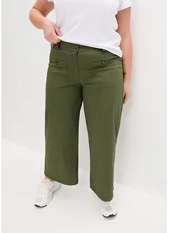 Wide Leg Hose, High Waist, Bequembund, bonprix