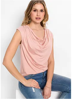 Wasserfall-Shirt aus Viskose-Mix, bonprix