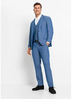 Anzug mit Weste (3-tlg.Set), Regular Fit, bonprix