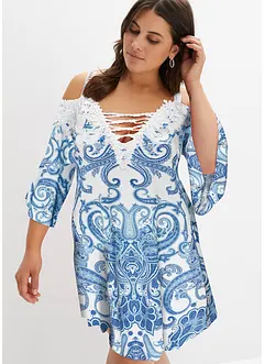 Ausgestelltes Carmen-Kleid, bonprix