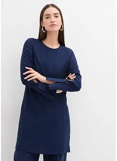 Minikleid aus strukturiertem Material, bonprix